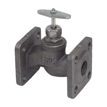 Клапан (вентиль) запорный чугунный 15кч19п Ду 25 Ру 16