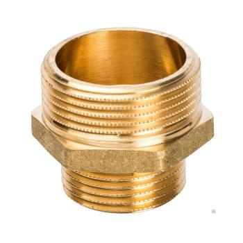 Ниппель переходной латунь НР/НР Ду 15x32 (1/2"х1 1/4")