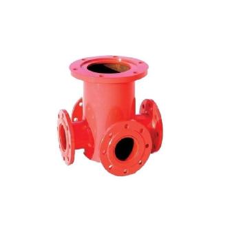 Подставка пожарная стальная ППКФ 300х300 Ру 10 Техкомплект (усиленная)