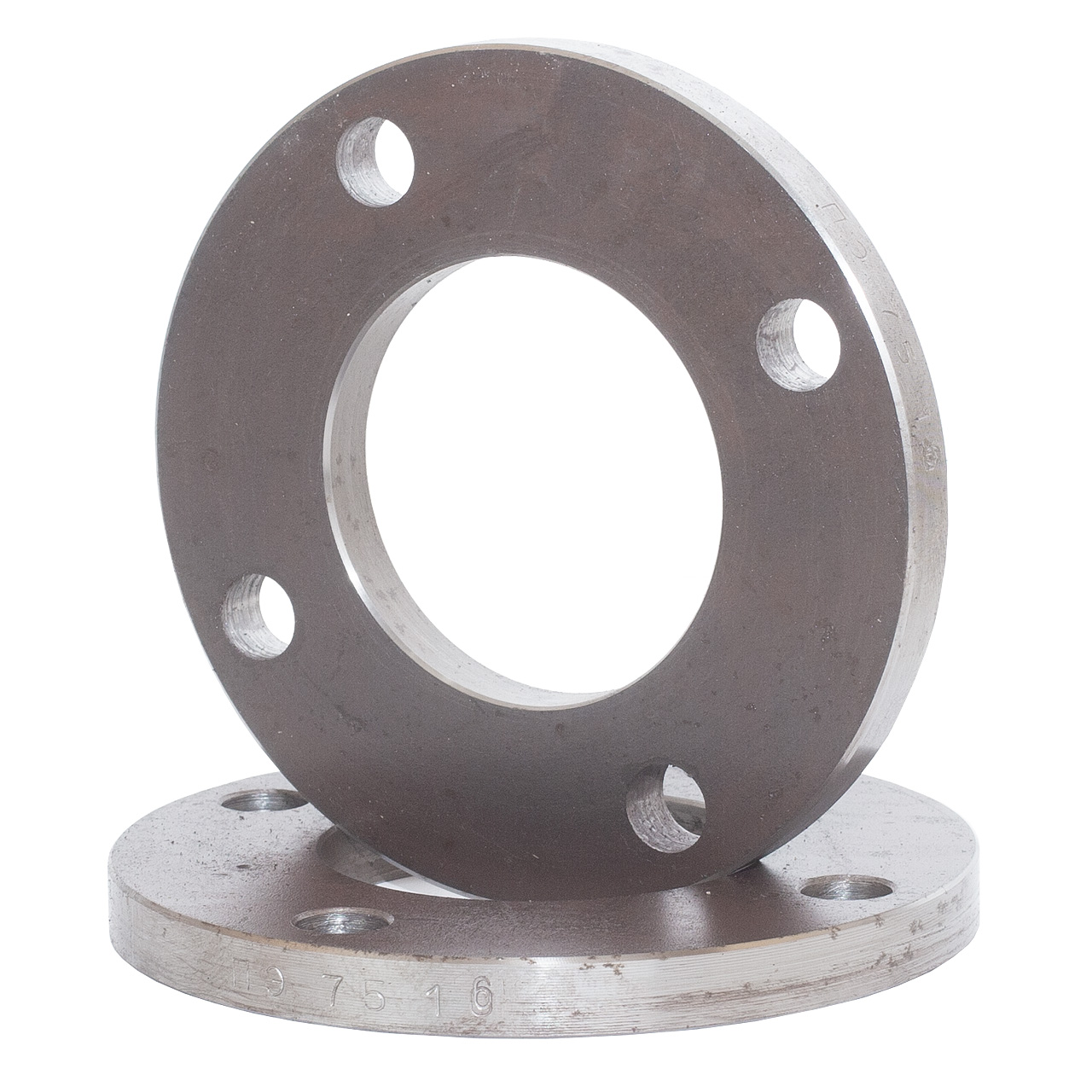 Фланец стальной расточенный под ПЭ втулку Дн 75 Ру 10 (L)  Техкомплект (b=14мм)